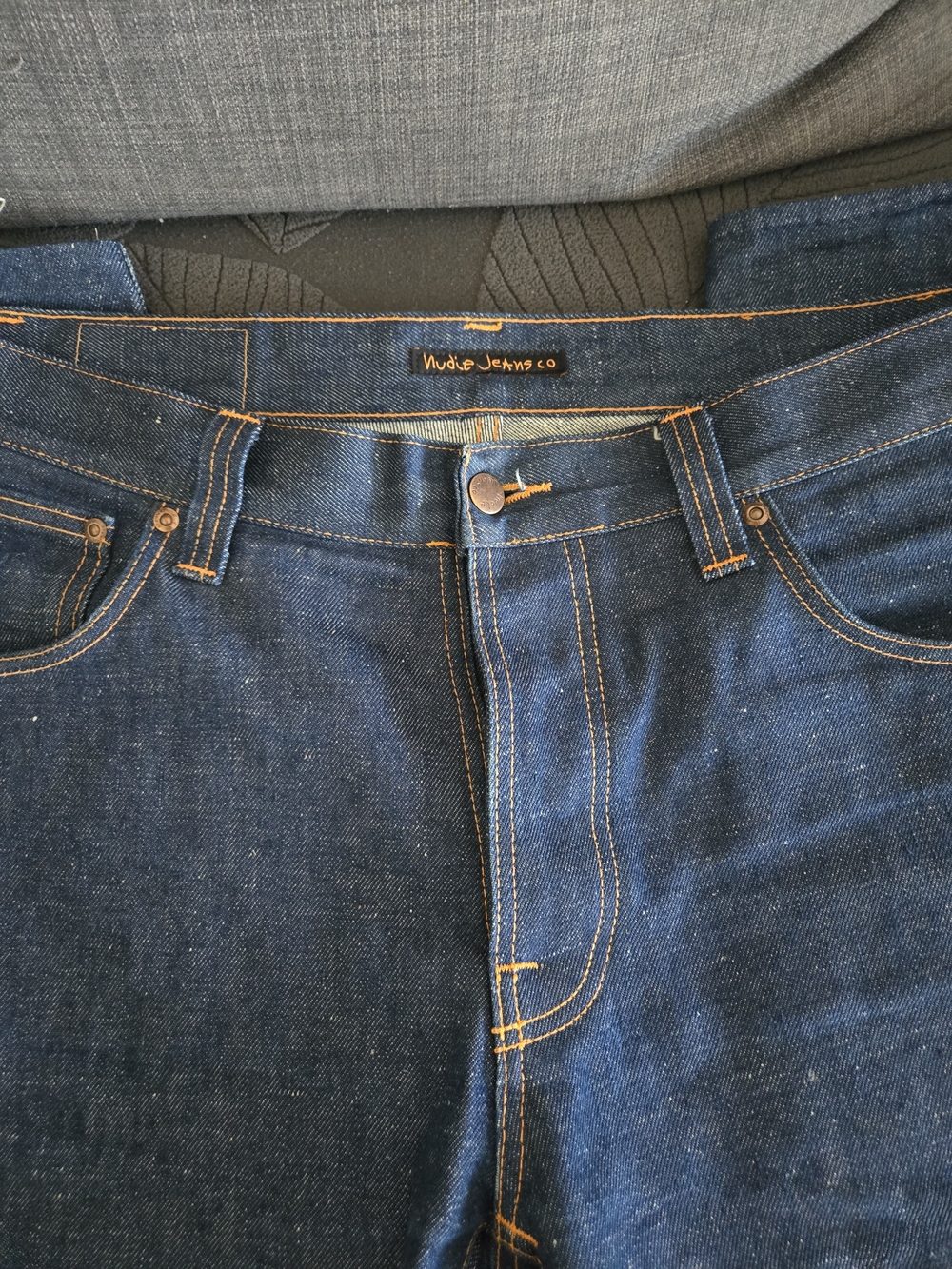 Nudie Jeans Bootcut Men’s Dark Blue Denim Jeans
